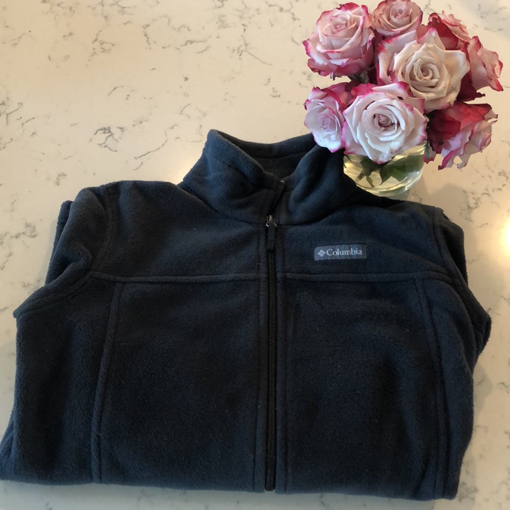 Boys Columbia fleece jacket